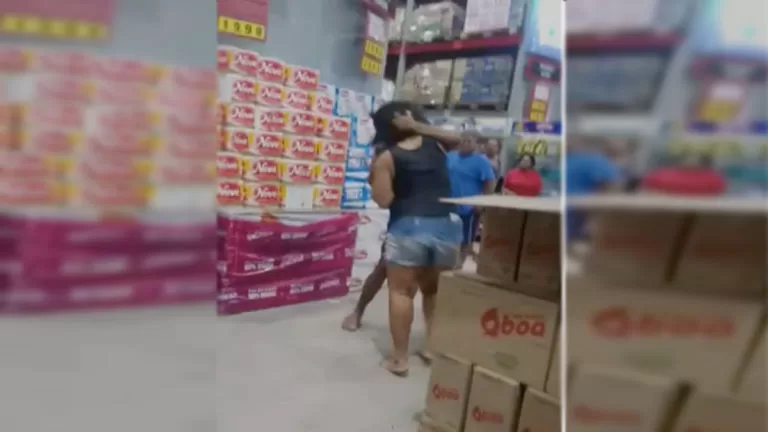 Rixa de desafetos acaba na delegacia após briga em supermercado de Corumbá
