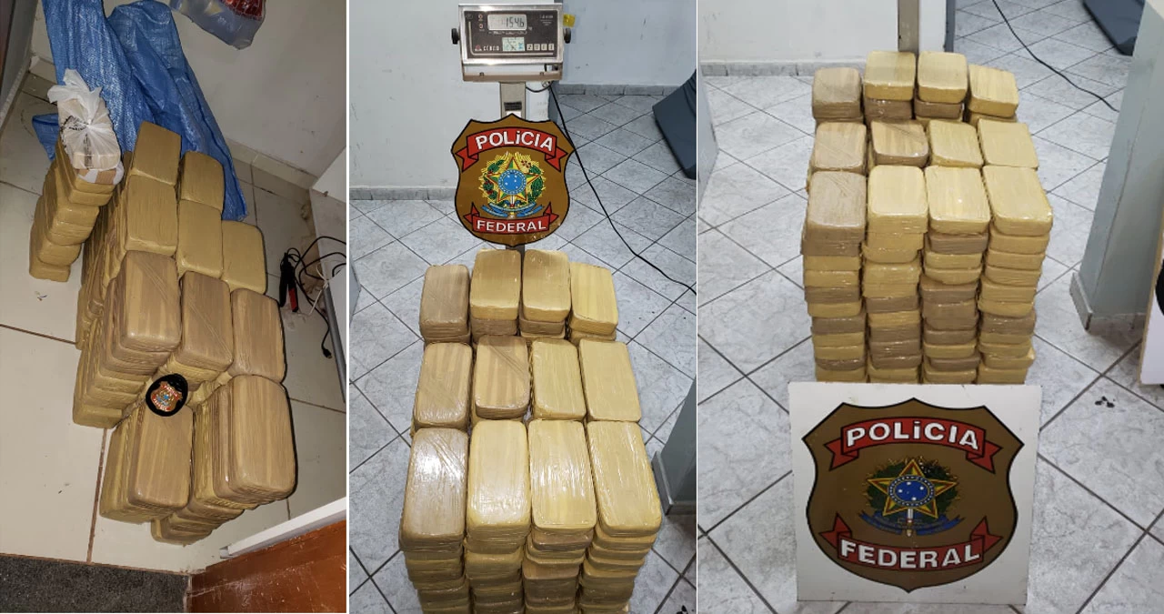 Você está visualizando atualmente Em Corumbá, PF apreende 154 quilos de Cocaína em casa no bairro Aeroporto