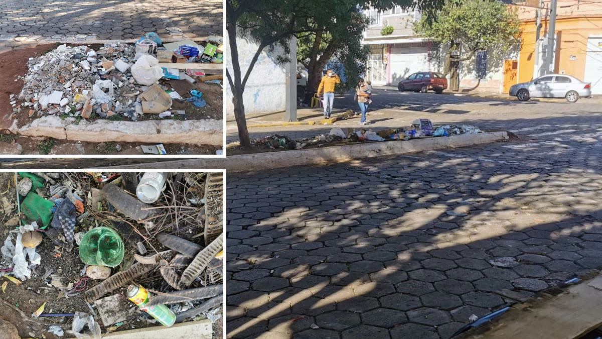 Leia mais sobre o artigo Mesmo com 4 mortes por Dengue em 2020, moradores denunciam descarte irregular de lixo no centro
