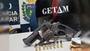 Leia mais sobre o artigo GETAM apreende arma de fogo no bairro Maria Leite