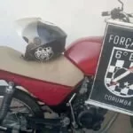 Motocicleta furtada é recuperada pela Força Tática em Corumbá