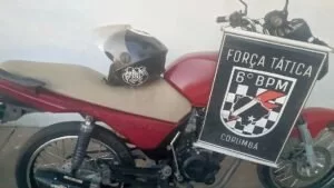 Leia mais sobre o artigo Motocicleta furtada é recuperada pela Força Tática em Corumbá