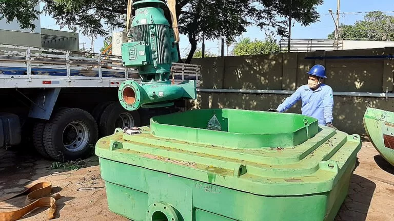 Começa neste sábado testes com bombas de captação emergencial em Corumbá