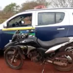 PM recupera motocicleta furtada no Guatós