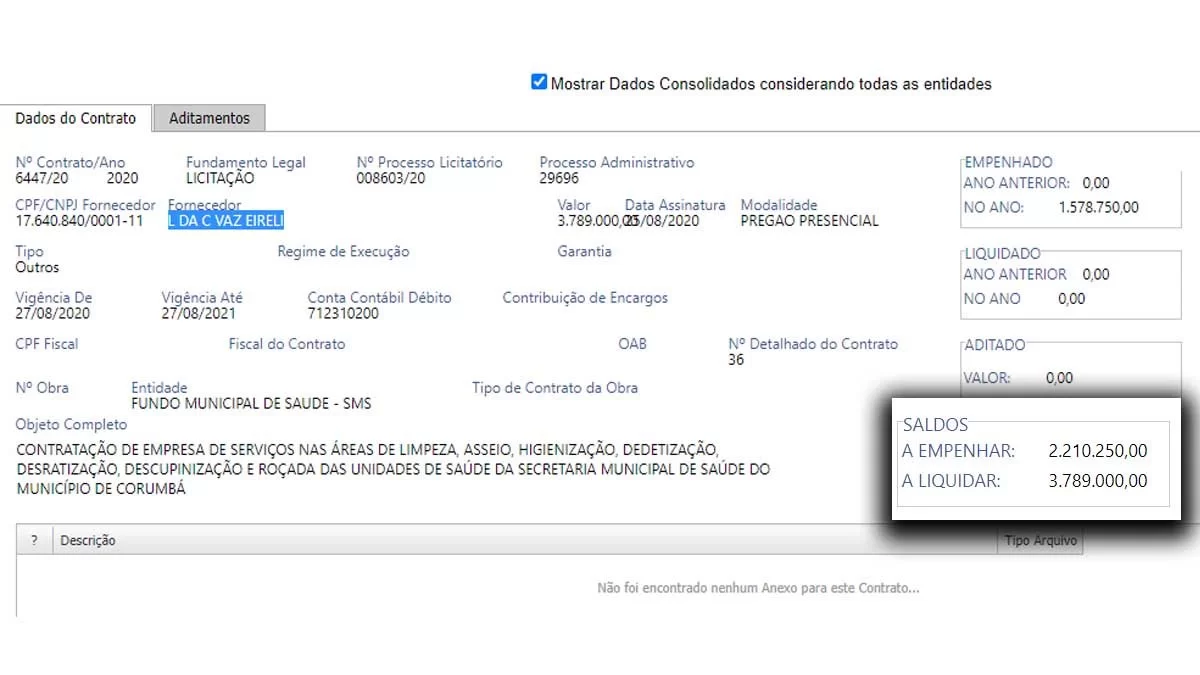 Leia mais sobre o artigo Justiça suspende contrato com suspeita de fraude na prefeitura de Corumbá