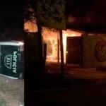 Viatura e departamento de trânsito são incendiados após policial atropelar e matar três pessoas na Bolívia