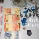 Flagrado com entorpecentes é preso por tráfico de drogas