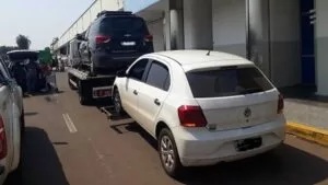 Leia mais sobre o artigo Fiscalização apreende veículos que transportavam bolivianos ilegalmente de Corumbá para capital