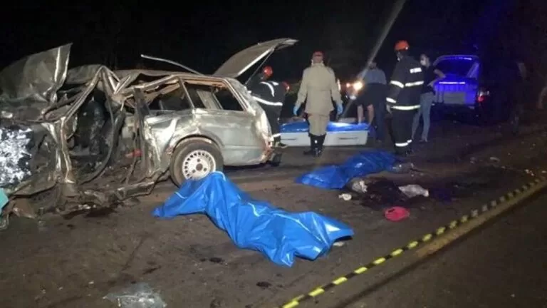 Polícia não descarta que acidente com 8 mortes em MS tenha sido intencional
