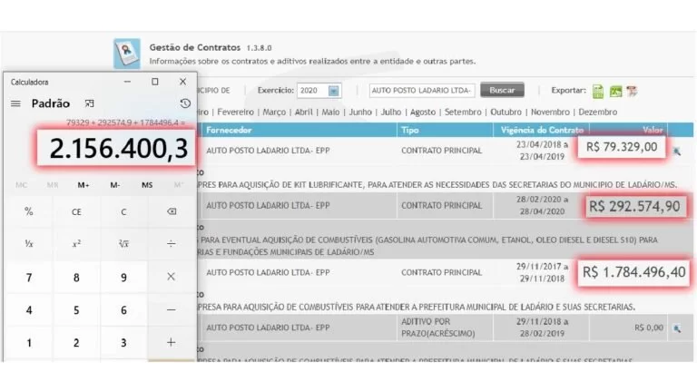 Sob suspeita de fraude “Posto Exclusivo” teria angariado mais de R$ 2 milhões em contratos com prefeitura de Ladário