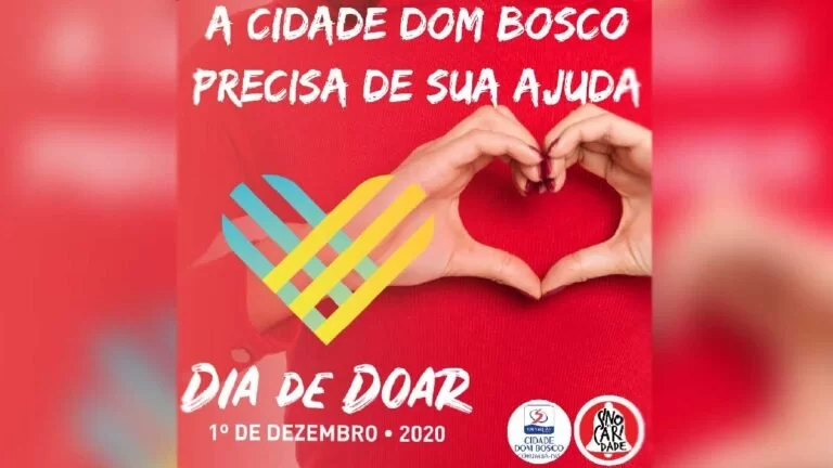 Cidade Dom Bosco lança Campanha “Dia de Doar”