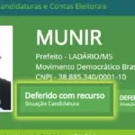 Recurso do MPE quer barrar candidatura a prefeito em Ladário