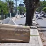 Sem coleta, lixo e entulho se acumulam em principal rua na região central de Corumbá