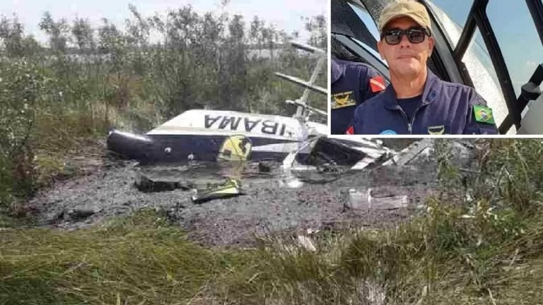 Coronel dos bombeiros morre em queda de helicóptero na divisa de MS e MT