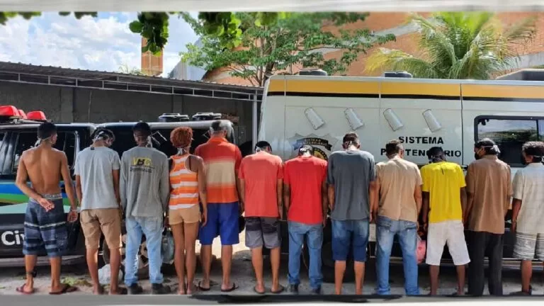 Operação da Polícia Civil prende 13 pessoas por crimes de roubo, furto e tráfico de drogas