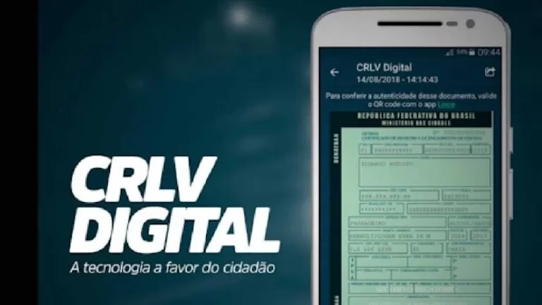 A partir desta segunda-feira documentação de veículos será totalmente digital