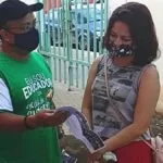 Escola JGP realiza panfletagem para divulgar vagas para ensino de tempo integral em Corumbá