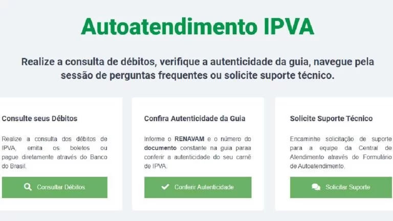 IPVA 2021: confira dicas para atestar a autenticidade do carnê