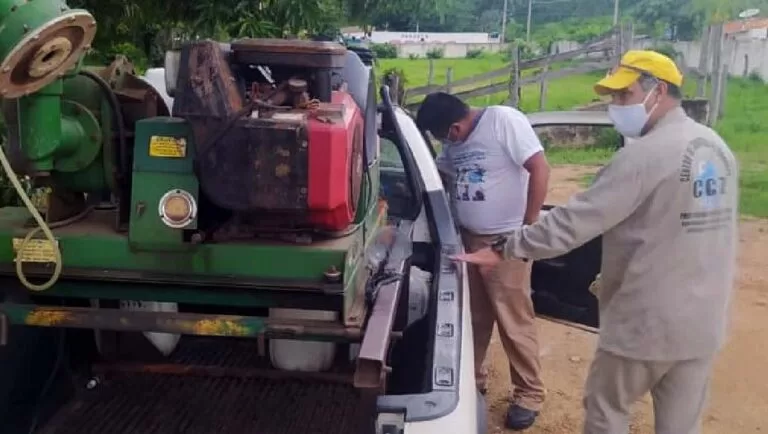 Fumacê usado no combate a dengue