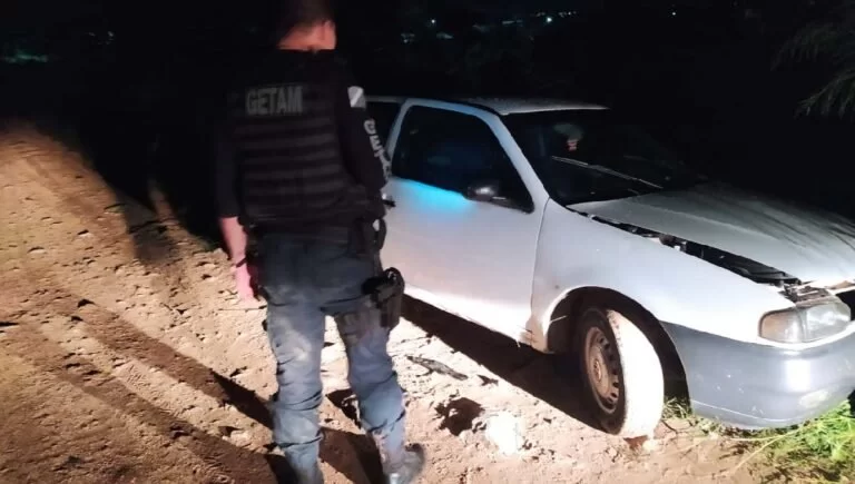 Dupla furta carro e acabam presos pelo GETAM em Corumbá