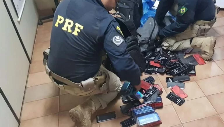 celulares apreendidos