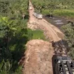 Para garantir acesso, Agesul implanta desvios em pontes queimadas no Pantanal