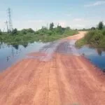 Rio Miranda transborda no Pantanal e água já invade trechos da Estrada Parque