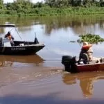 Equipes de resgate encontram corpo do homem que caiu de embarcação no rio Paraguai