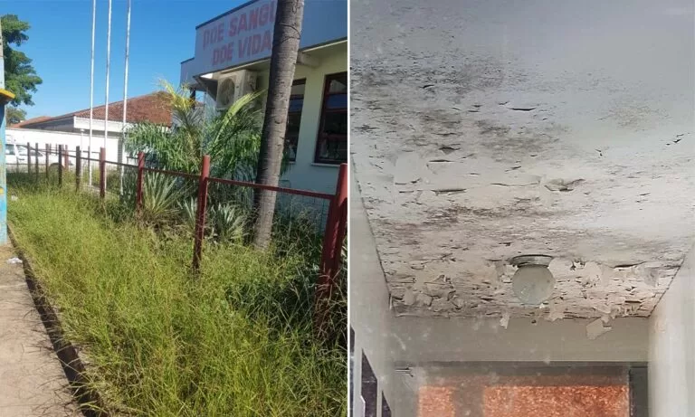 Deputados verificam ausência de coleta e precariedade na estrutura do hemonúcleo de Corumbá