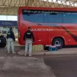 PRF apreende 167 quilos droga em ônibus que transportava bolivianos na BR-262