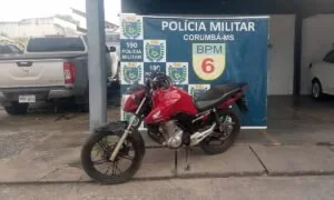 Leia mais sobre o artigo Denúncia leva PM até motocicleta roubada em Corumbá