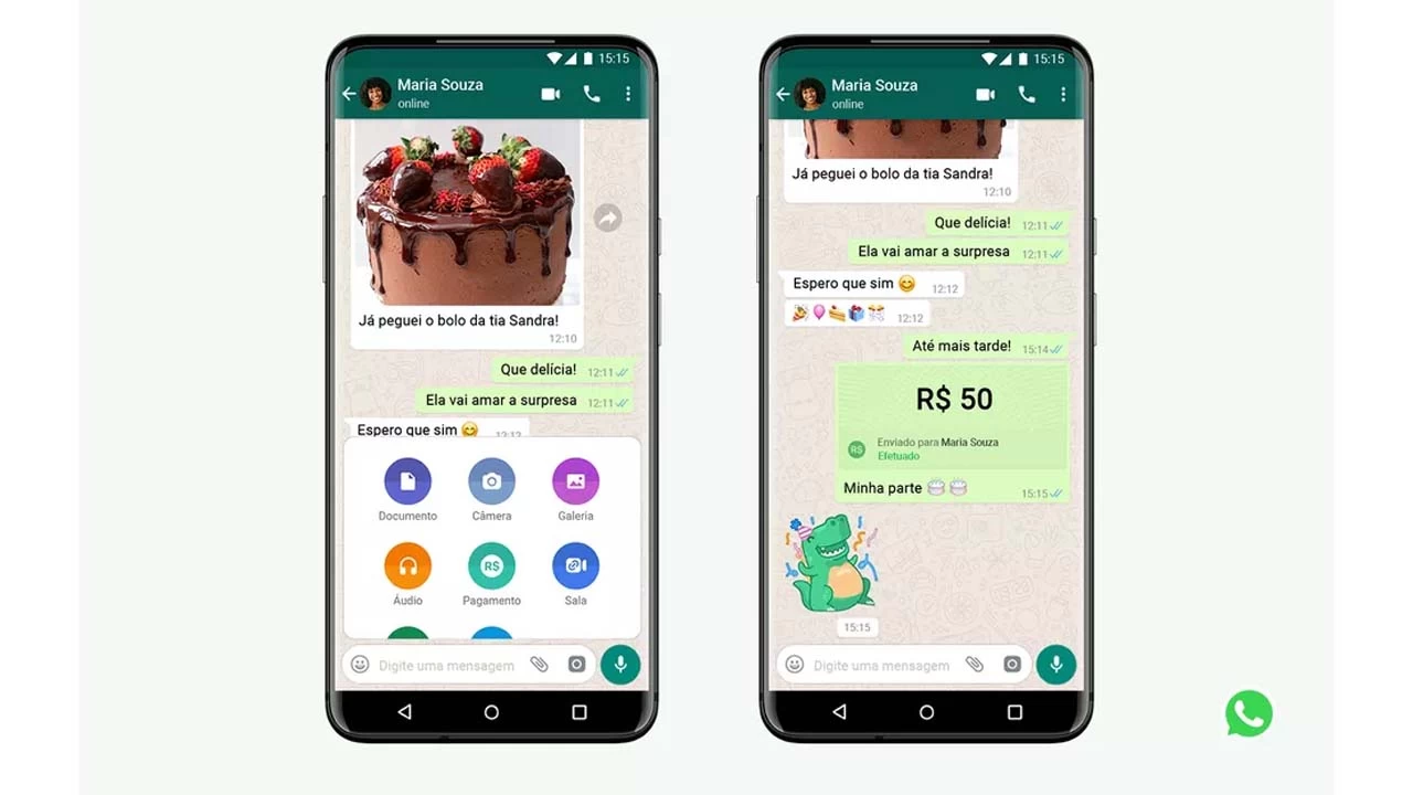 Você está visualizando atualmente WhatsApp inicia serviço de transferência de dinheiro pelo aplicativo no Brasil