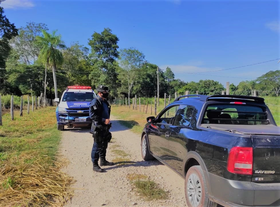 Você está visualizando atualmente Polícia Militar de Corumbá reforça ações e patrulhamento na área rural