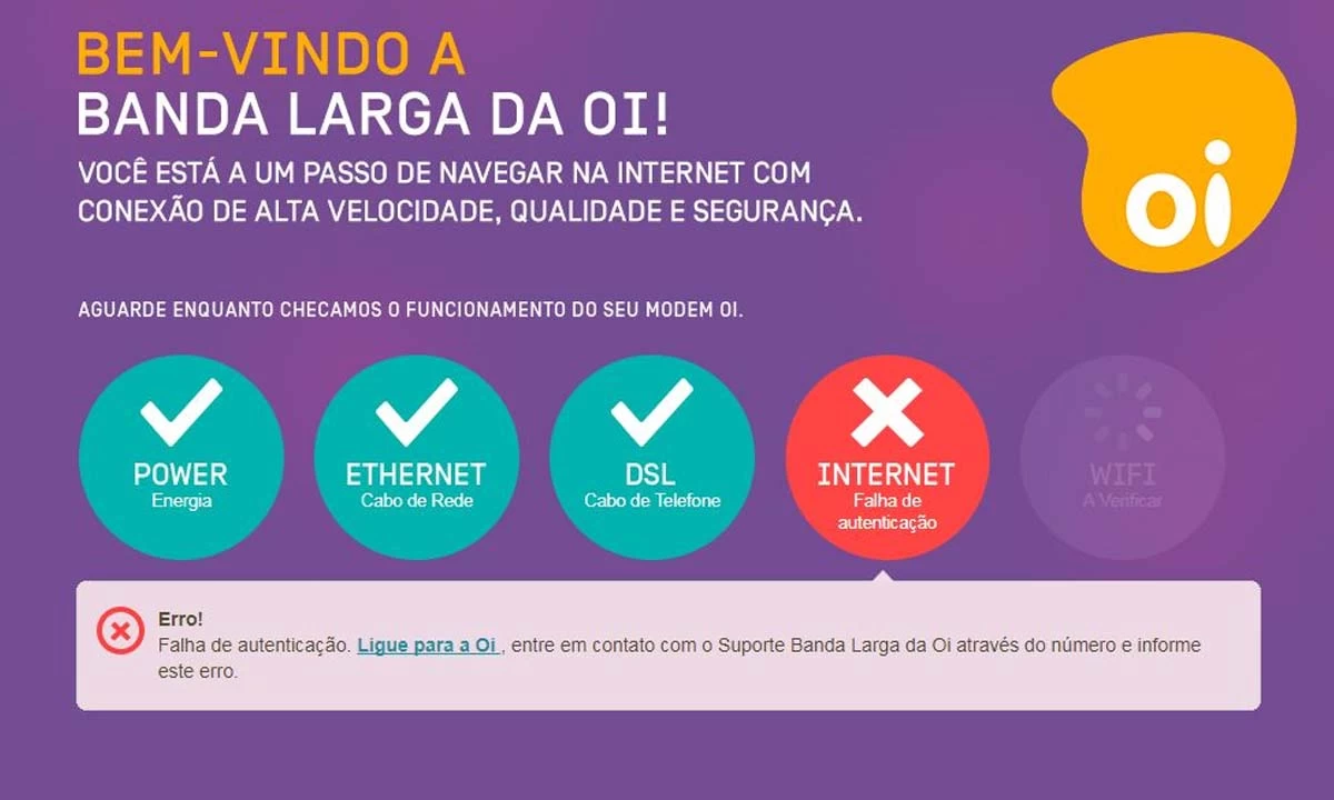 Você está visualizando atualmente Justiça determina que operadora OI melhore sinal internet em Corumbá e Ladário
