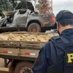 PRF apreende 1,8 tonelada de maconha em Terenos