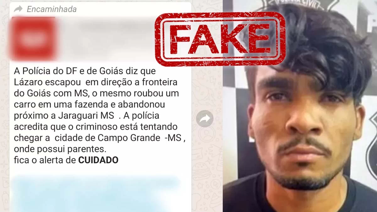 Você está visualizando atualmente Informação de suposta fuga de serial killer para MS é fake