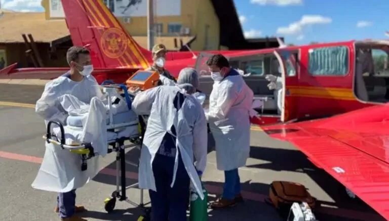 Estado transfere mais quatro pacientes com Covid-19 para São Paulo nesta quarta