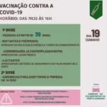 Com chegada de novas doses Corumbá abre vacinação para pessoas a partir de 39 anos