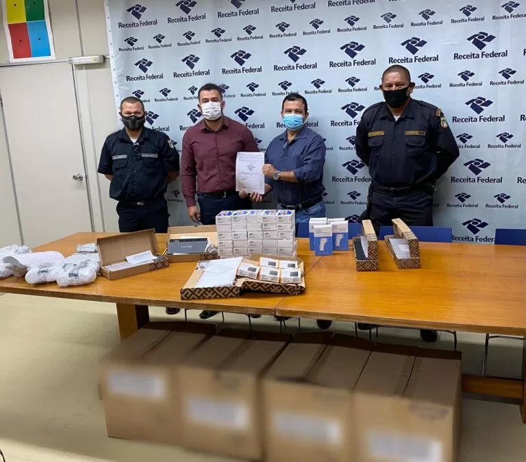 Receita  Federal doa mais de R$ 100 mil em mercadorias à secretaria de segurança de Corumbá