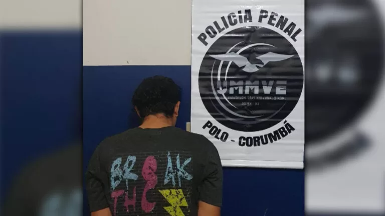 Condenado por tráfico volta a ser preso após romper tornozeleira eletrônica