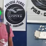 Condenado a 34 anos de prisão é detido por tráfico de drogas e furto de celular