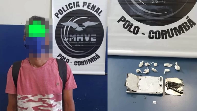Condenado a 34 anos de prisão é detido por tráfico de drogas e furto de celular