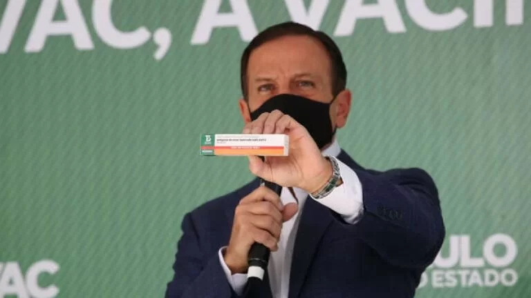 Doria diz esperar que Anvisa libere uso pediátrico da Coronavac na semana que vem