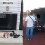 Ladroes são presos pela Polícia após furtar residência em Ladário