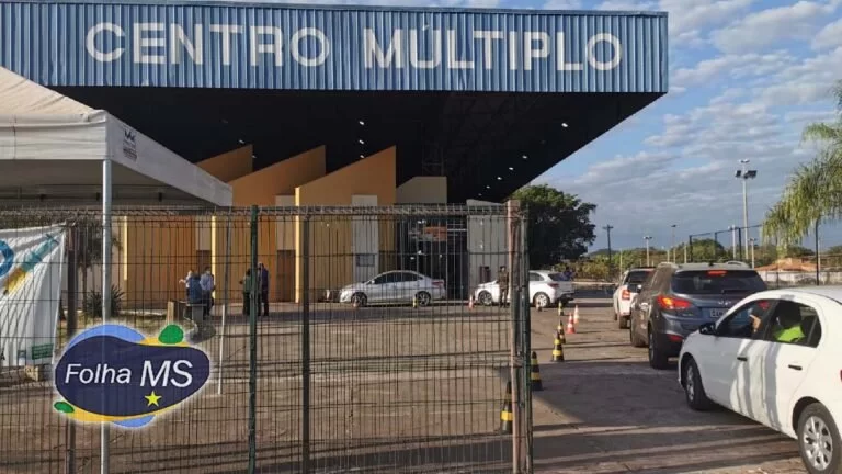 Poliesportivo será novo ponto de testagem da Covid-19 em Corumbá