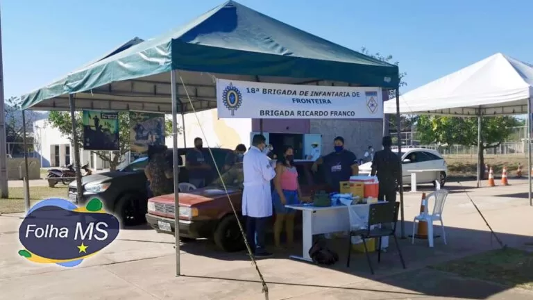 Em dois dias Corumbá vacinou mais de 12,6 mil pessoas contra Covid-19