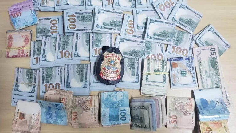 Homem é preso ao tentar cruzar fronteira com U$ 36 mil dólares não declarados