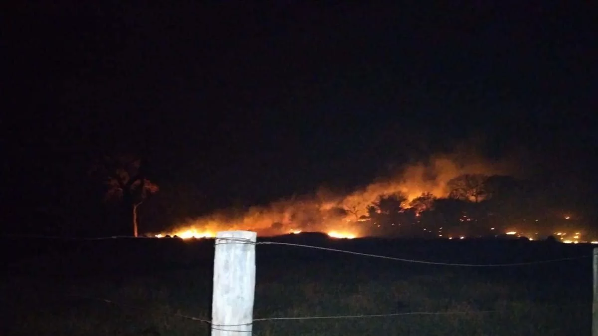Você está visualizando atualmente Chuva esperada não chega e bombeiros seguem no combate aos incêndios no Pantanal