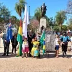 Ato em praça e missa online celebram os 196 anos de independência da Bolívia em Corumbá