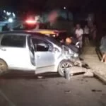 Motorista foge após colidir em carro com gestante de 7 meses em Corumbá